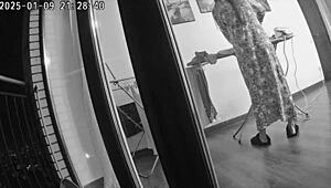 hey, you see this cheating wife banging a friend while hubby’s at work?