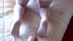 Beautiful Stepmother Flashes Curves, Begs to FUCK HER Hard on All Fours