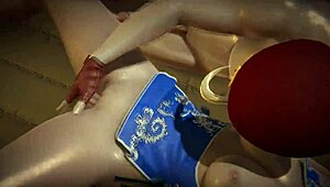 chun li gets creampied by cammy in street fighter futa