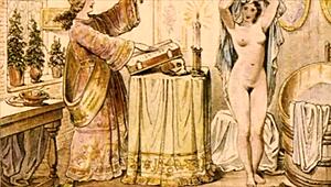 vintage erotic illustration from anime hentai retro cartoon 😍