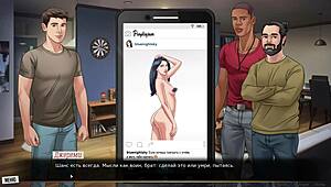 complete gameplay of our red string part 4, with big tits and dancing scenes