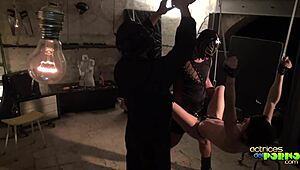 Hey, check out this trio with blowjobs and bdsm in latex masks