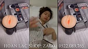 Vietnamese girl bent over in doggystyle, intriguing invitation