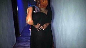 Black Wife Blows Big Cock, Gets Ass Fucked by Old Friend