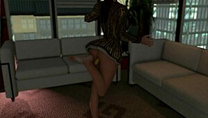 Edwina Masturbates with Anal Toys and Cums on Feet.