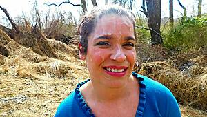 Public Cumwalk Turns Into Facial Walk of Shame for Housewife Milf