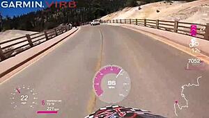 Suck my balls hard from Mt Lassen to Lake Tahoe in this wild car ride.