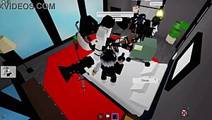 furrita searching for sex gets pounded hard by albino furry