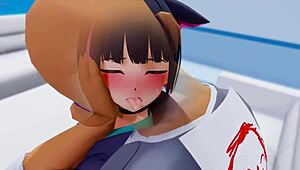 Discover the intriguing world of Kazusa in this 3D hentai anime