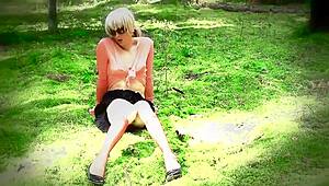 I saw a shemale in the forest, so sexy.