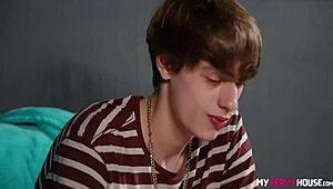 Red White Lets Stepmom Riley Jacobs Ride And Cumshot!