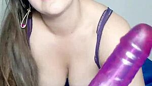 Watch This Chubby Blonde Masturbate Her Huge Ass for Me!