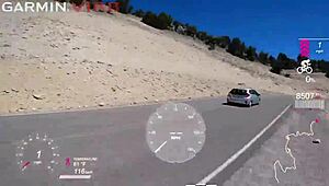 Suck my balls hard from Mt Lassen to Lake Tahoe in this wild car ride.