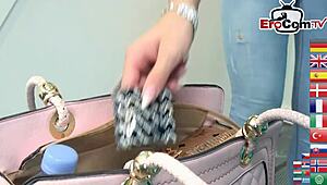 Bbc fucks blonde mature with big boobs on sofa