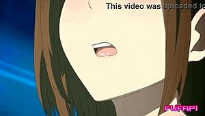 haciendo que mi companera se corra a chorros en este hentai anime.