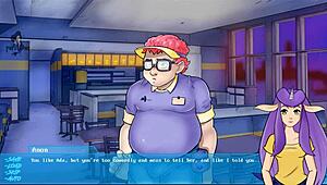 Who fucks at the restaurant in night lessons part 7?