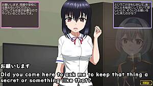 toyed girl gets wild in machine-translated anime game