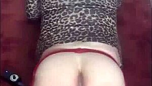 Bisexual crossdresser craves thick dick in his tight asshole