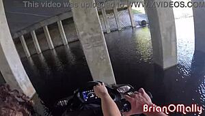 willow ryder's bubble butt bounces on my big dick on the jet-ski