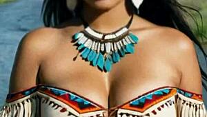 Native American Woman’s First Wild Sex with Horny Cowboy Outdoors