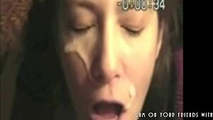 Submissive amateur sluts love big cocks and cum