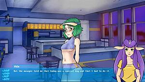 Who fucks at the restaurant in night lessons part 7?