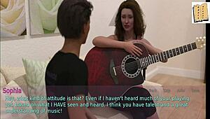 A wife and stepmother 30 feel intense emotions during amateurs game big tits homemade ass milf brunette