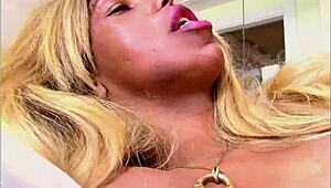 Blonde ladyboy with big shaft, wanna see her webcam?