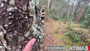 Ever Caught Your Neighbor Milf Getting Nailed in the Woods? Check Alexa Lewis!