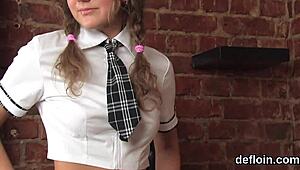 Watch Cutie Gape and Lose Virginity