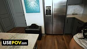 yo, stepmom alexa payne lets stepson fondle her big tits while studying