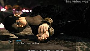 Busty alien with big cock demands licking and hard banging in 3D game