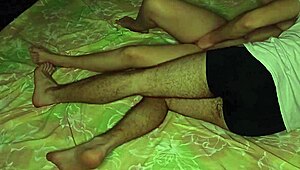 Masturbating a student's wet pussy to orgasm.