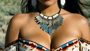 Native American Woman’s First Wild Sex with Horny Cowboy Outdoors