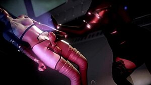 Just chilling with a wild space handjob using telekinesis