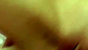 Horny italian stranger fucks her wet pussy