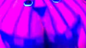 Happy halloween with anime couple in homemade costume