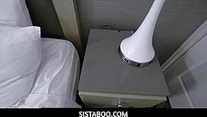 Sistaboo Scandal: Pervy Stepbrother Caught Sniffing Stepsister’s Panties in Shocking Moment