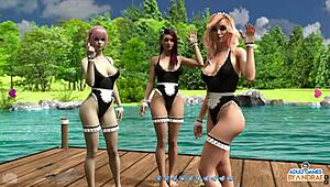 hey, these ladies in ep11 are touching my boner while helping hotties