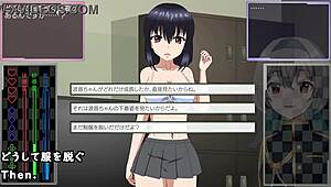 toyed girl gets wild in machine-translated anime game