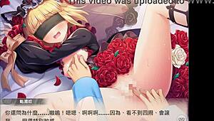 Kamihime Senran Kagura! Vishnu Delivers Intense Fingering Orgasm!