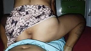 Best ride you'll see today, my wife made him cum inside in 2 minutes