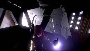 Just chilling with a wild space handjob using telekinesis