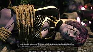 Busty alien with big cock demands licking and hard banging in 3D game