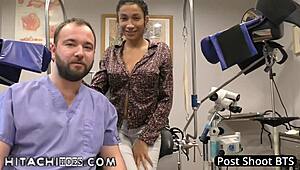 Freshman Miss Mars Gets Hitachi Magic Wand Orgasms by Doctor Tampa During Physical 4 College at Hitachihoescom