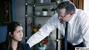 the perverted bishop fucks 19yo latina alina lopez in taboo encounter