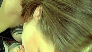 hot canadian blonde feels intense pleasure deep-throating, rimming, and taking cum in mouth from pov