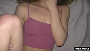 Man, I can’t even, this hard fuck with 18 yo Sabrina Spice is so rough!