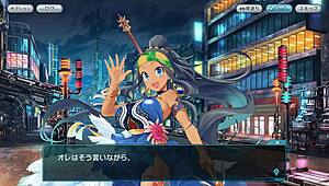 Intense hentai action in falling star strange world 001.