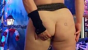 Hotwife steffi gold performs a slutty pussy dance in the full version.